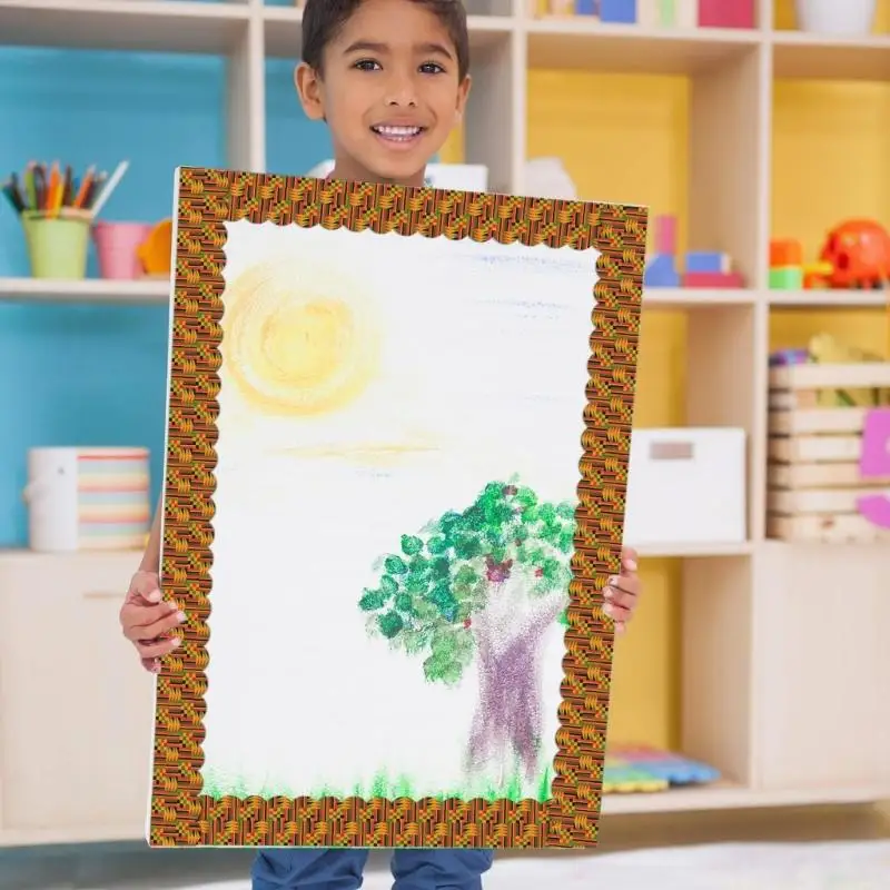 Classroom Home Chalkboard Border Sticker Bulletin Border Trimmer Poster Board