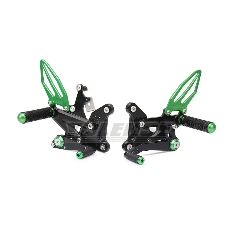 Motorcycle Adjustable Raise Move Back Footrests Rearset Rear Footpeg Foot Rests For KAWASAKI NINJA ZX-4R ZX-4RR ZX4R ZX4RR ZX25R