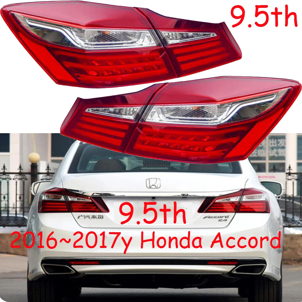 

1pcs car bumper tail light for Honda accord taillight 9.5th 2016~2017y Taillamp for Honda Accord fog lamp