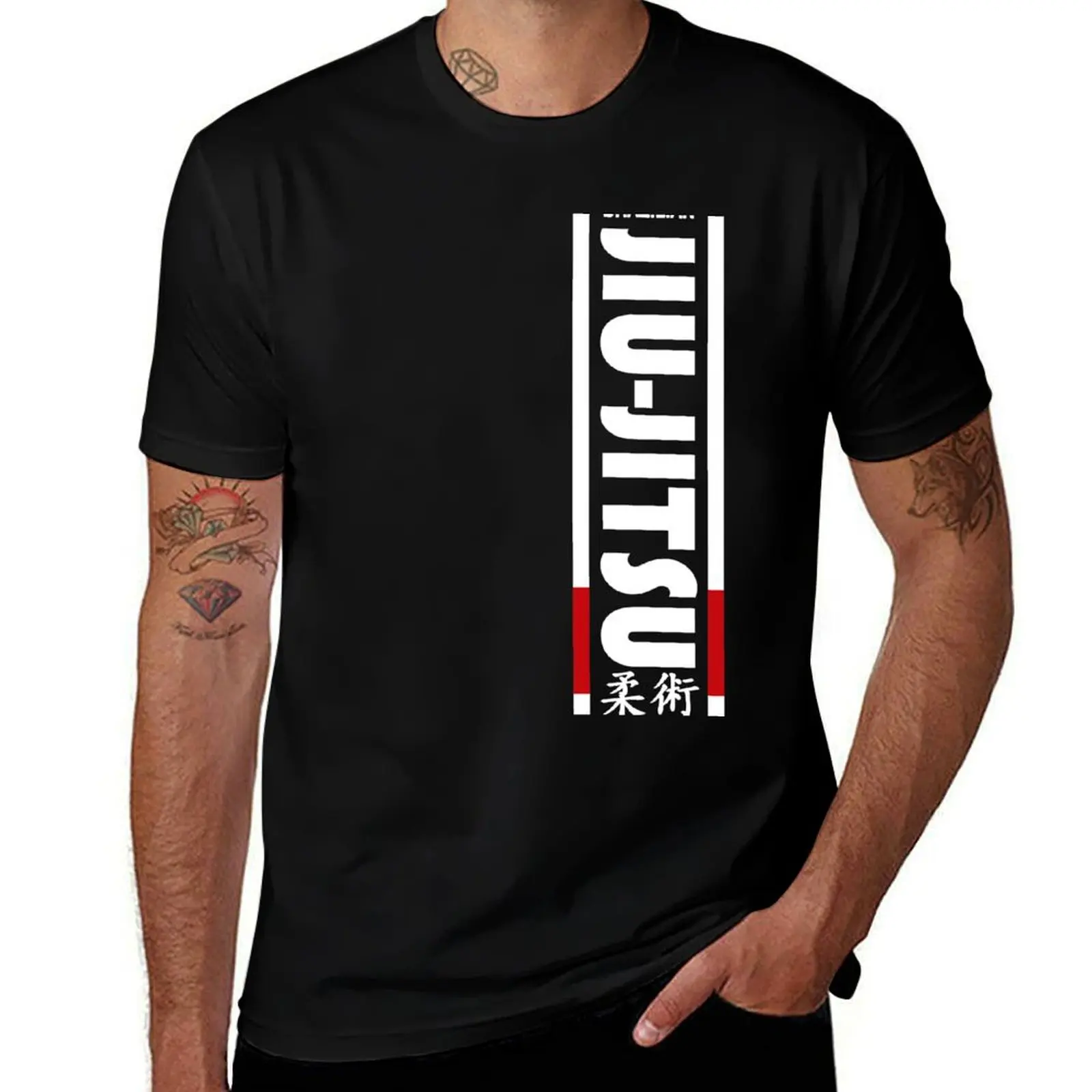 

man for Jiu package cotton T-Shirt cotton man high t black man plain shirts printed t-shirt for t quality shirt Jitsu