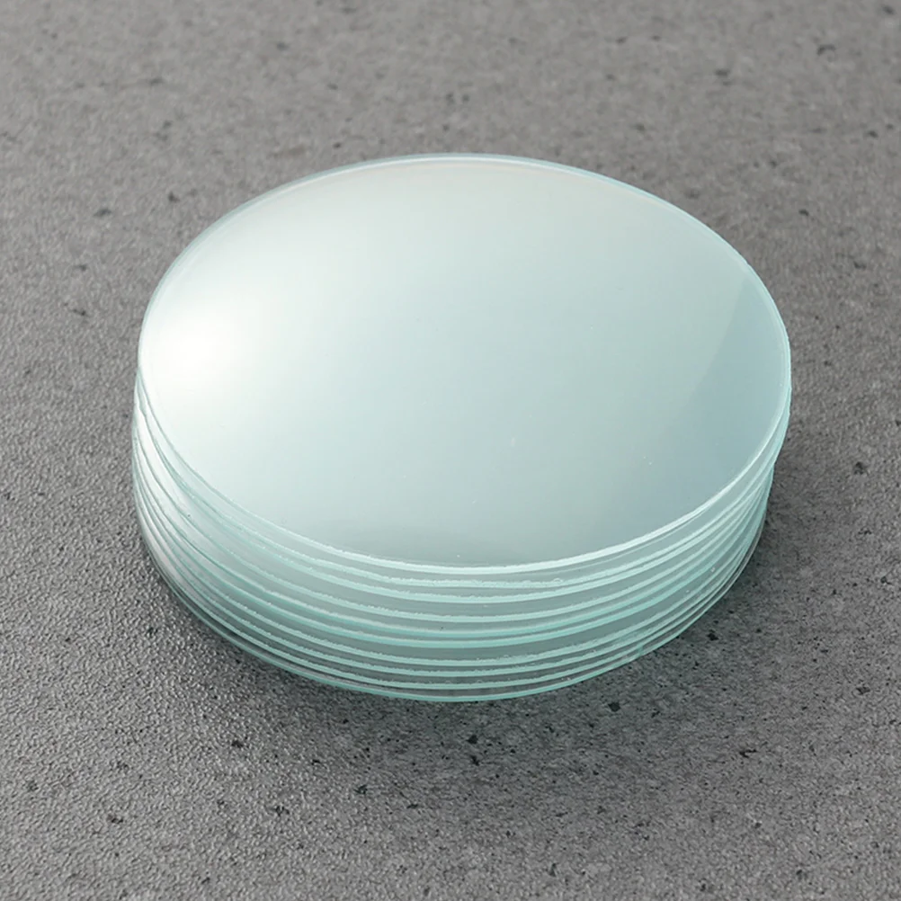 

10Pcs High-Grade Glass Beaker Cover Watch Glasses Multifunctional Lab Accessories Chemistry Experiment Chemistry Watch Glass