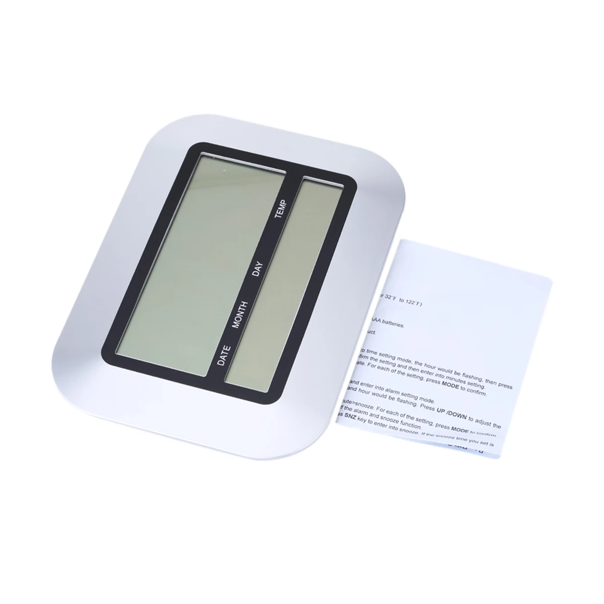

alarm clock digital clock table clock clock with temperature clock with calendar