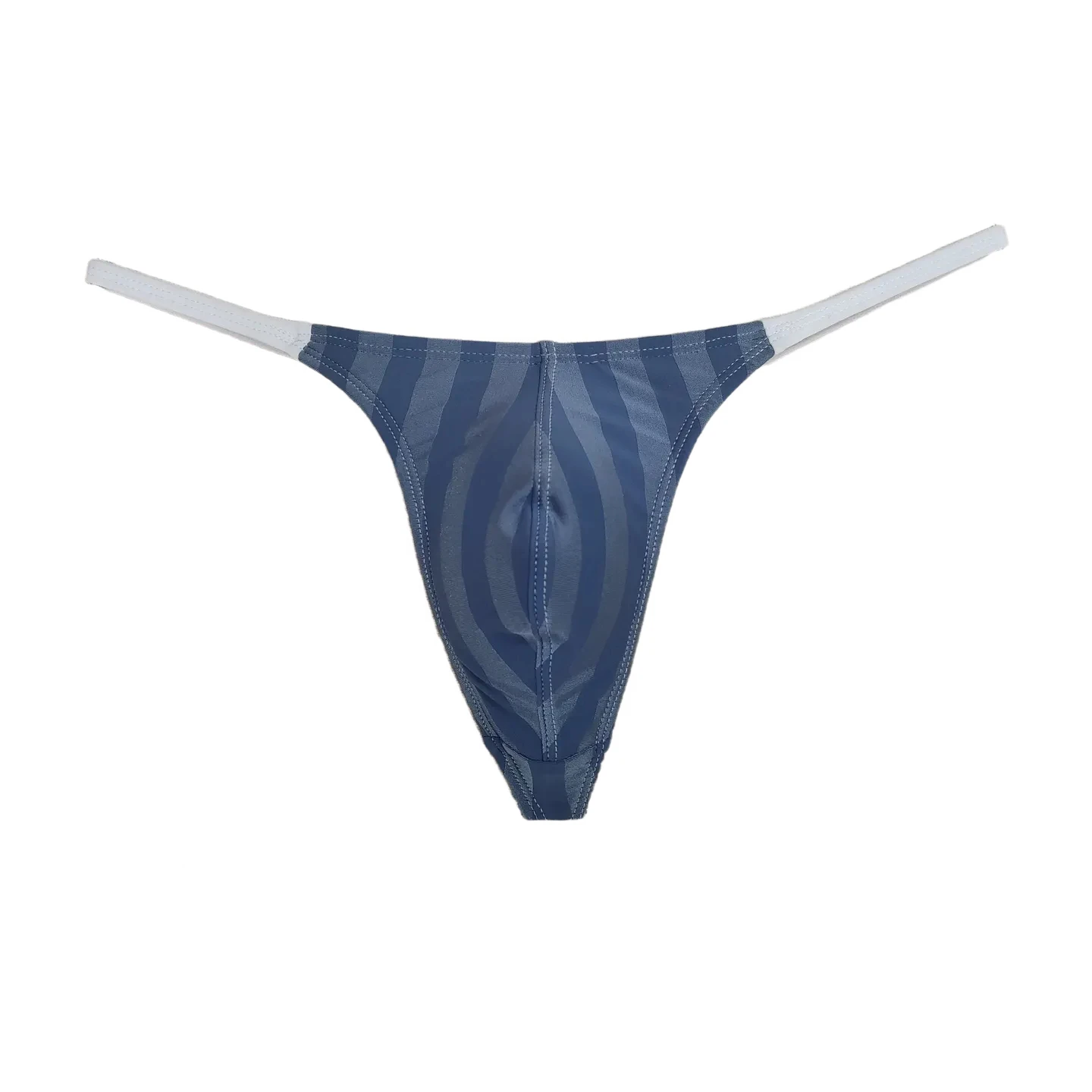 BOYTHOR Men's Thong Swimsuit - Narrow Side Seam Stitched with Quick-Drying Mesh Liner - Beach Swimsuit - Thong Swimsuit