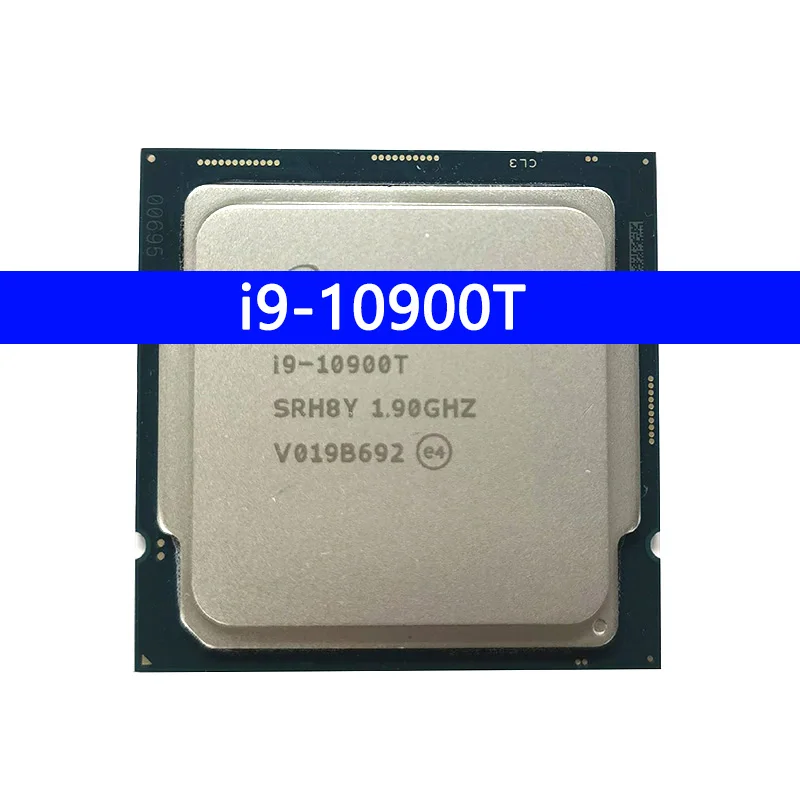 

Процессор i9-10900T, 14 нм, 10 ядер, 20 потоков, 1,9 ГГц, 20 МБ, 25 Вт, новый процессор 10-го поколения, разъем LGA1200 для материнской платы Z490