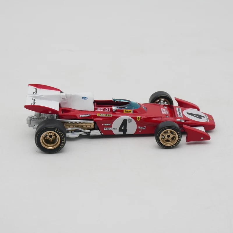 Ixo 1:43 Racing 312 B2 1971 Jacky Ickx Diecast Car Model Metal Toy Vehicle