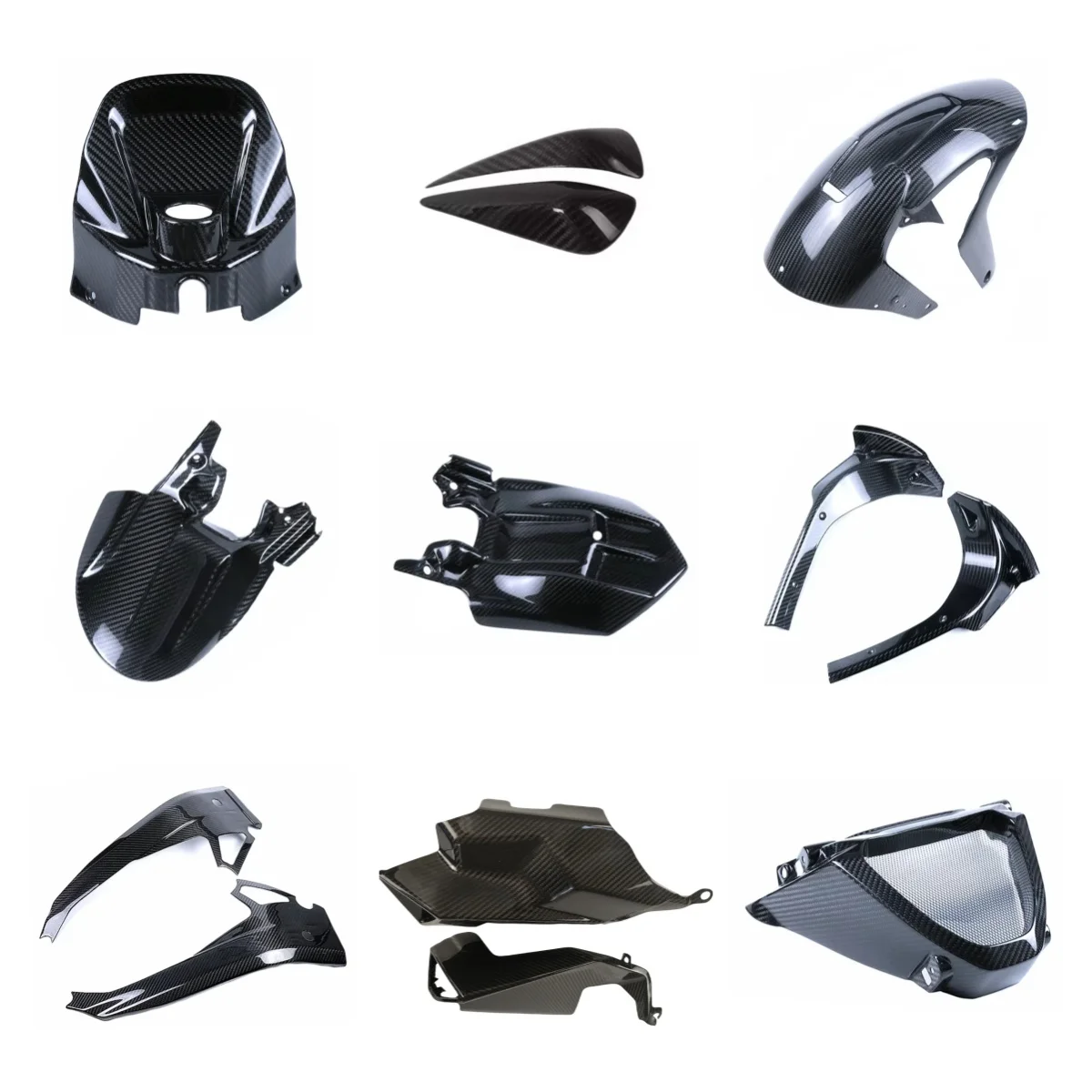 

For Aprilia RS660 RS660 2021 2022 2023 2024 100% Carbon Fiber Motorcycle Fairing Kits Guard Cowl Protection Modified Accessories