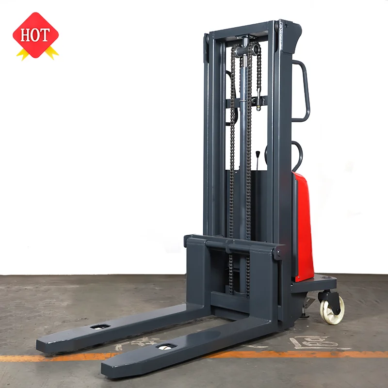 500kg 1500kg Self-lifting Pallet Loader Semi Electric Self Load Lifting Portable