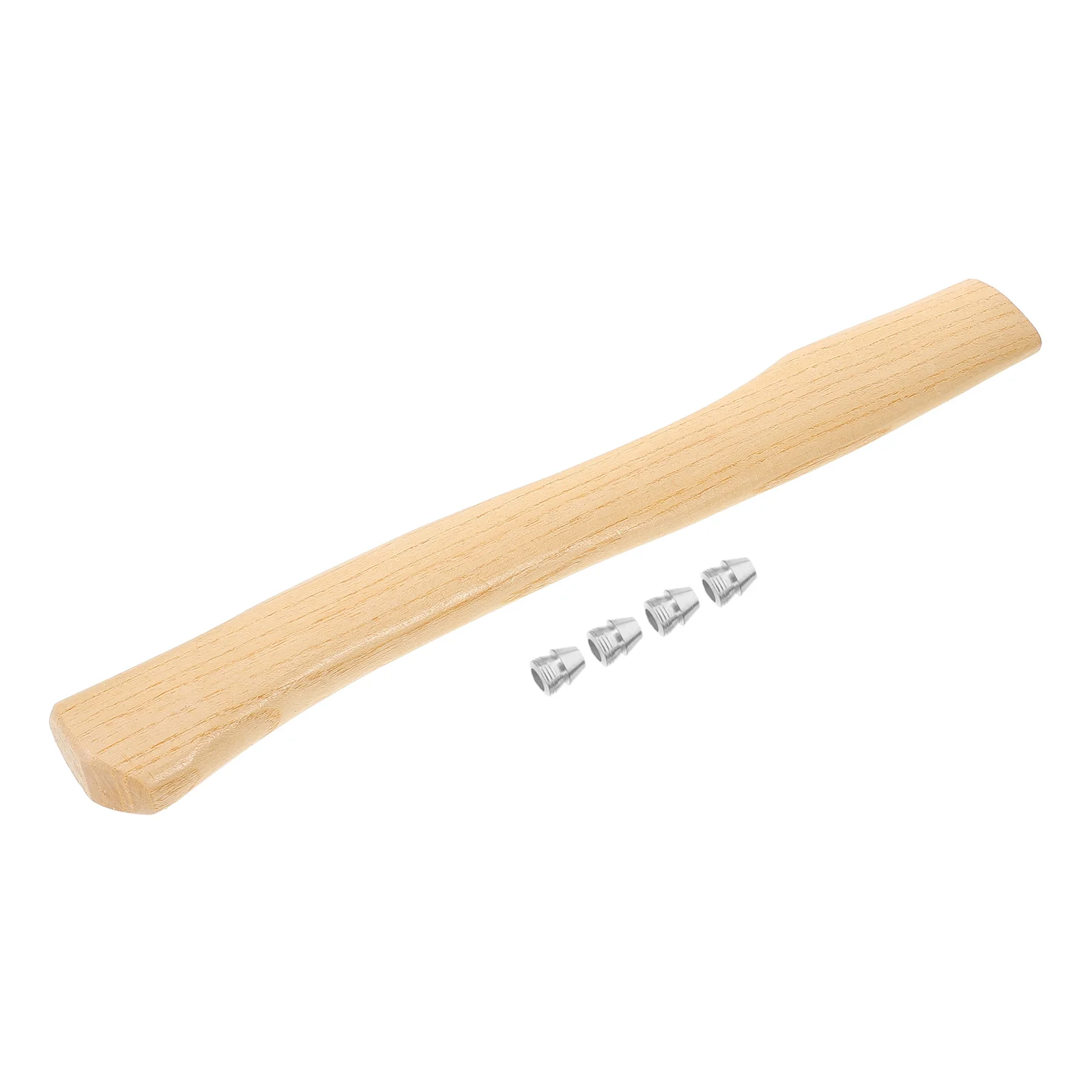 1Set Houten Bijlhandvat Stevige Vervanginggreep Geen Bramen Comfortabel Gebruik voor Brandhout Tuinieren Wandelen Jacht Houten Handvat