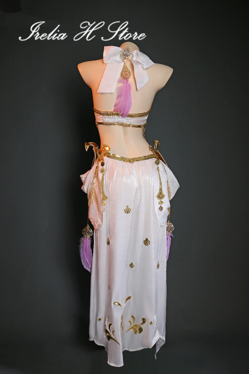 Irelia H Final Fantasy 14 FF14 Thavnair Dancing Girl Cosplay Costume Thavnair Dancing Girl Sexy Dress Halloween Costumes image 5