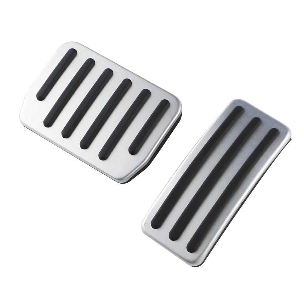 Car Pedals for Tesla Model 3 Y 2021-2024 Aluminum Alloy Gas Accelerator Brake Pedal Protection Cover Replacement Auto Parts