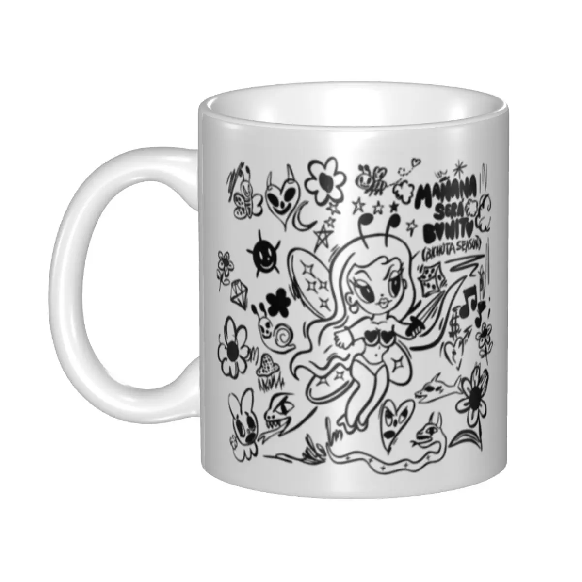 Custom Karol G Bichota Season Coffee Mugs DIY Reggae Ainger Ceramic Mug Cup Creative Present