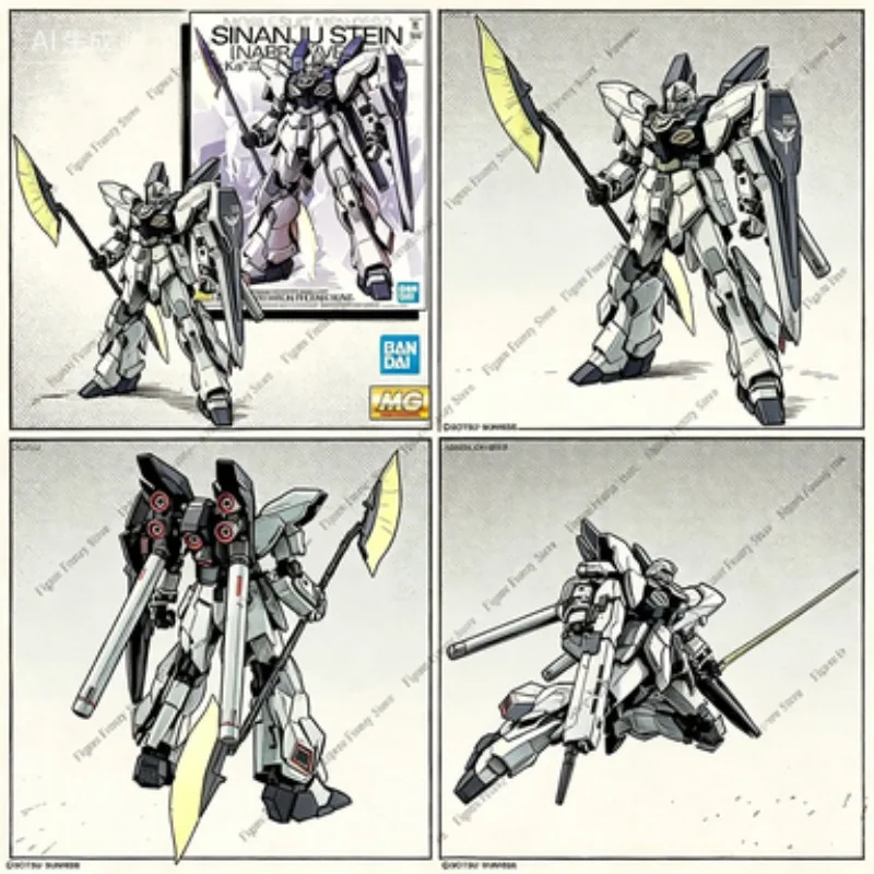 

Special Offer Original Genuine Bandai MG 221 1/100 Sinanju Stein Narrative Version Ka Fully Articulated Assembly Action