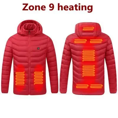 Customizable New Hot Selling 2024 UZZDSS Men's Women's Heated Jackets Coat