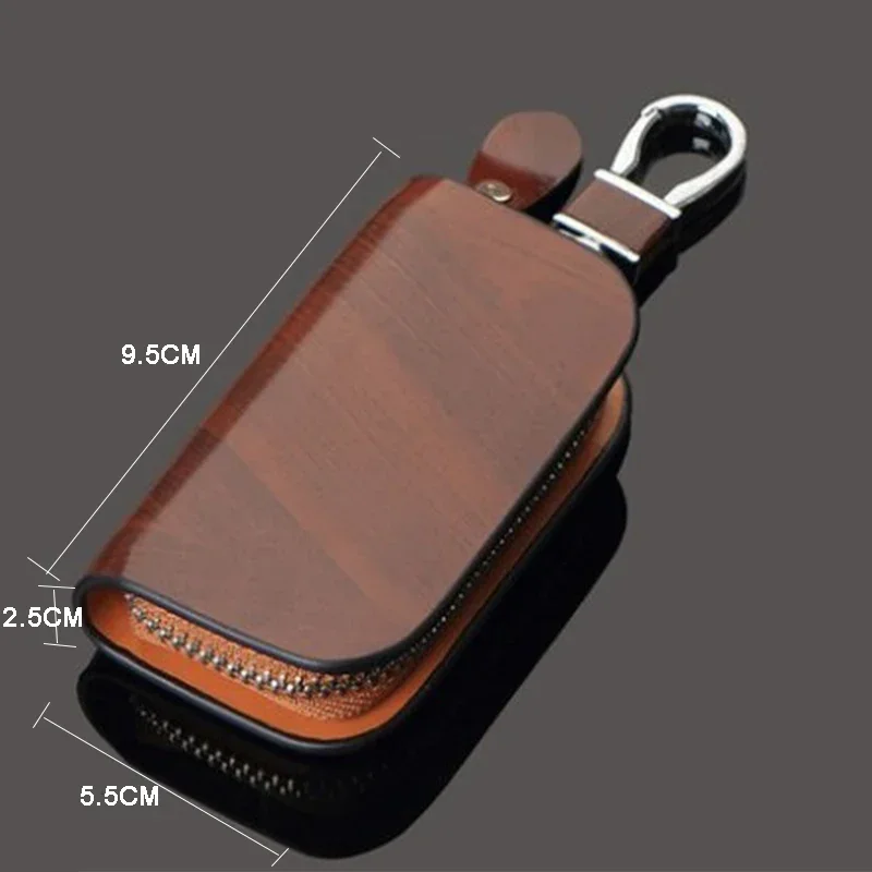 Leather Key Wallet Car Key Bag Multi Function Key Case for Mercedes Benz W168 W124 W205 W211 CLA W176 CLS GLA GLC GLE GLK SLK