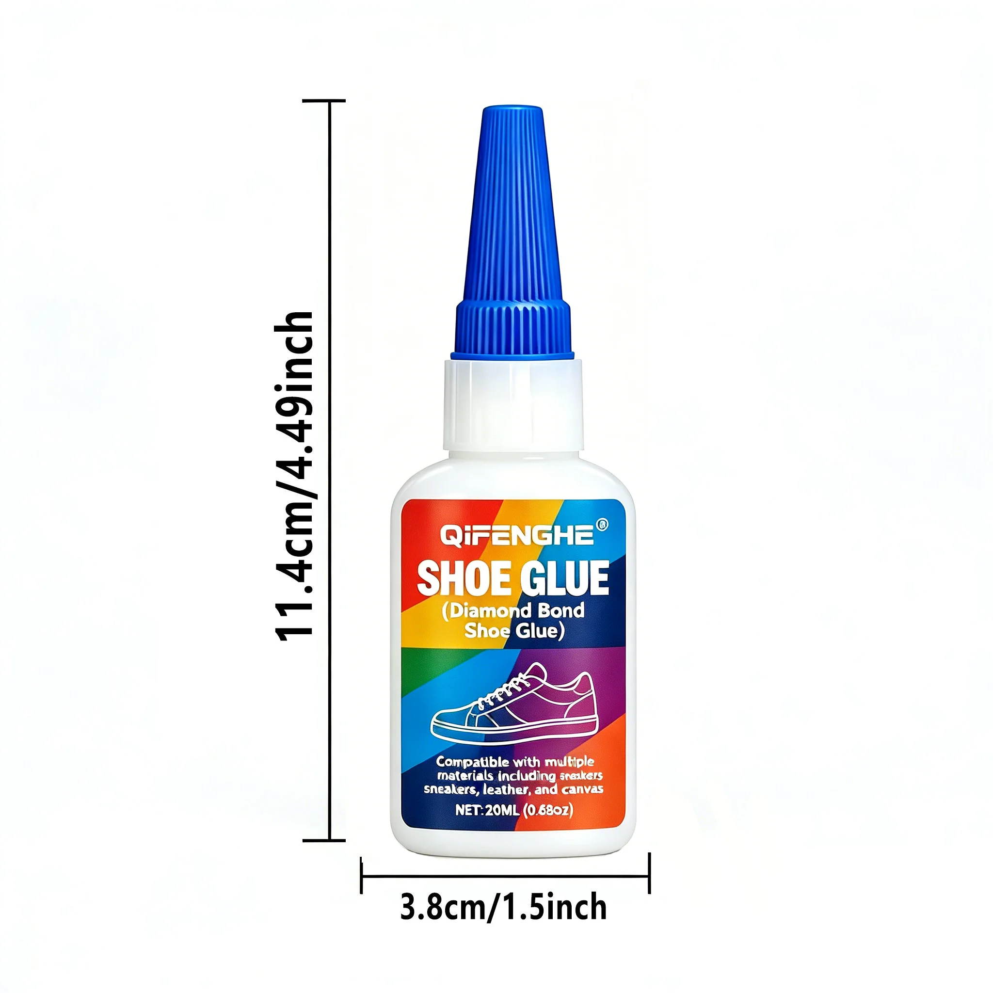 Multi-Purpose Shoe Repair Adhesive, Waterproof Strong Glue for Soles, Leather, Rubber & Canvas,  Cracks on All Footwear view 6
