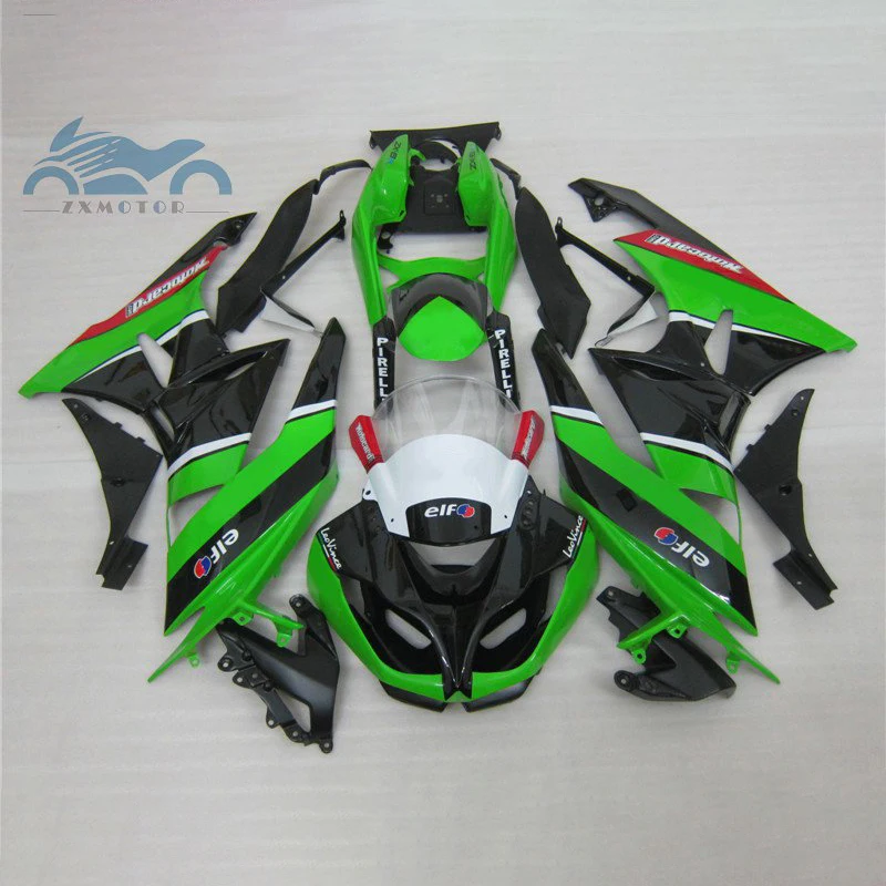 Custom fairings kit for KAWASAKI Ninja 2009 2010 2011 2012 ZX6R motorcycle sport racing fairing set ZX6R 09-12 body repair parts