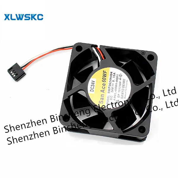 

SanAce60WF A90L-0001-0581 9WF0624H404 6cm 6025 24V 0.15A FANUC CNC machine tool cooling fan