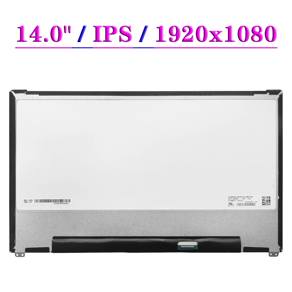 

14.0 Notebook LCD Display Panel LP140WF7-SPH1 NV140FHM-N47 For DELL Latitude 7480 7490 EDP 30Pins IPS 1920x1080 Laptop Screen