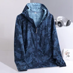 2024 New Summer Waterproof Sunscreen Clothing Anti-ultraviolet Skin Clothing Ice Silk Breathable Sunscreen Clothing Jacket