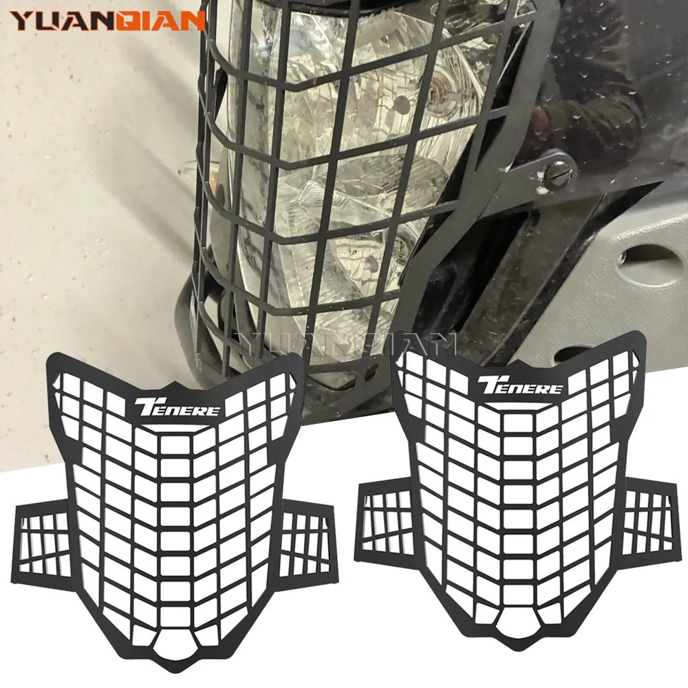 

XT 660 Z TENERE Motorcycle Headlight Guard Grille Cover Radiator Guard For YAMAHA XT660Z Tenere 2007-2017 2016 2015 2014 2013