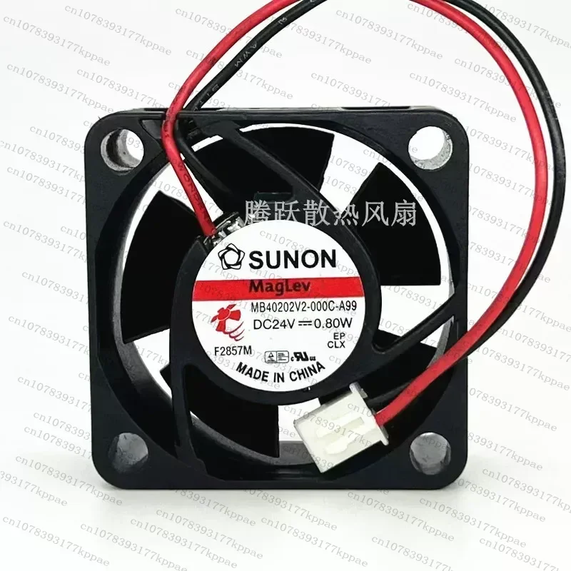 1PCS for SUNON MB40202V2-000C-A99 DC 24V 0.80W 40x40x20mm Switch Cooling Fan