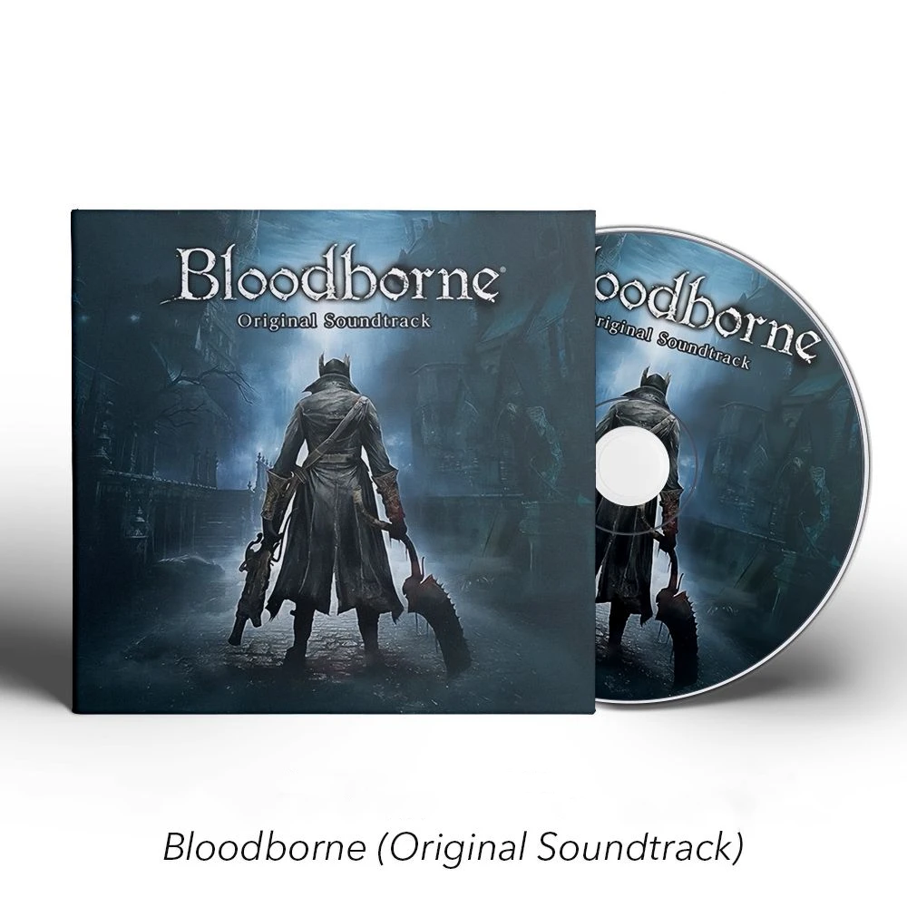 Game Bloodborne Yuka Kitamura Music CD Greatest Hits OST Album 2pcs Music Record Cosplay Walkman Car Soundtracks Box Party Music