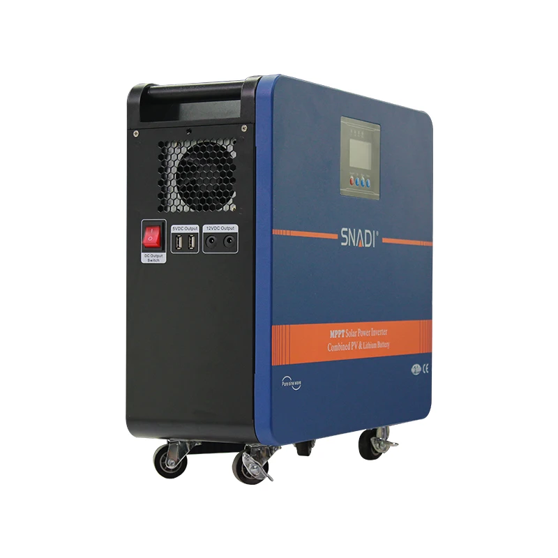 For Complete All in one Solar generators Portable Power Station 600w 1kw 3kw 5kw Built in lithium ion batteries Solar Generator