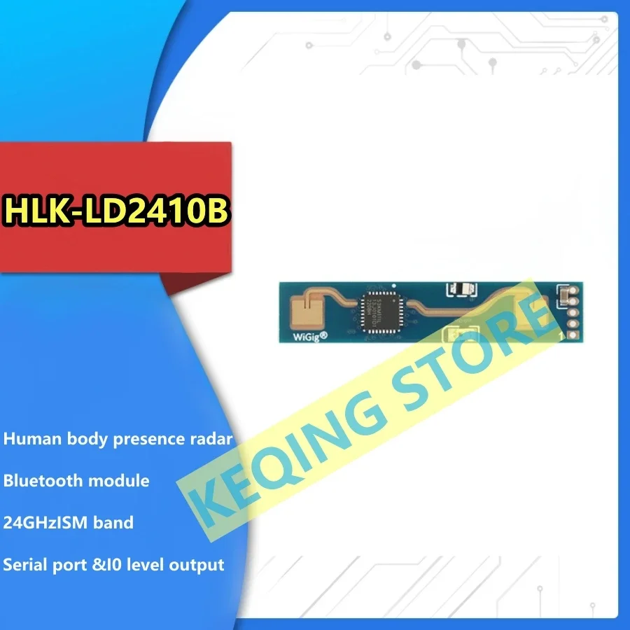 HLK-LD2410B-P heartbeat detection sensor with Bluetooth human presence radar module sensor original