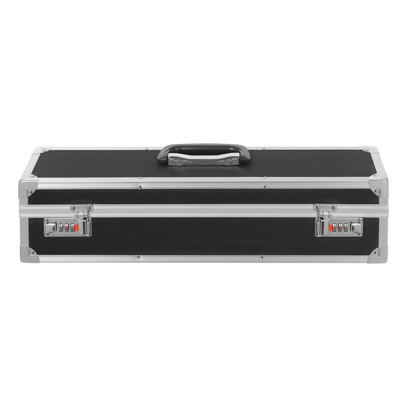 

Professional Tool Storage Box Aluminum Alloy Knife Case with Password Lock , Portable Knife Organizer Case with Shoulder Strap