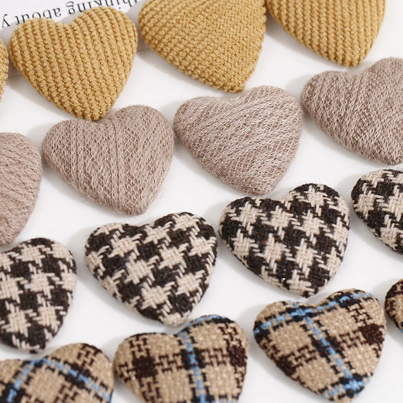 Wholesale 100pcs/lot color pattern print cartoon hearts shape flatback cabochon beads diy jewelry garment/hair accessory