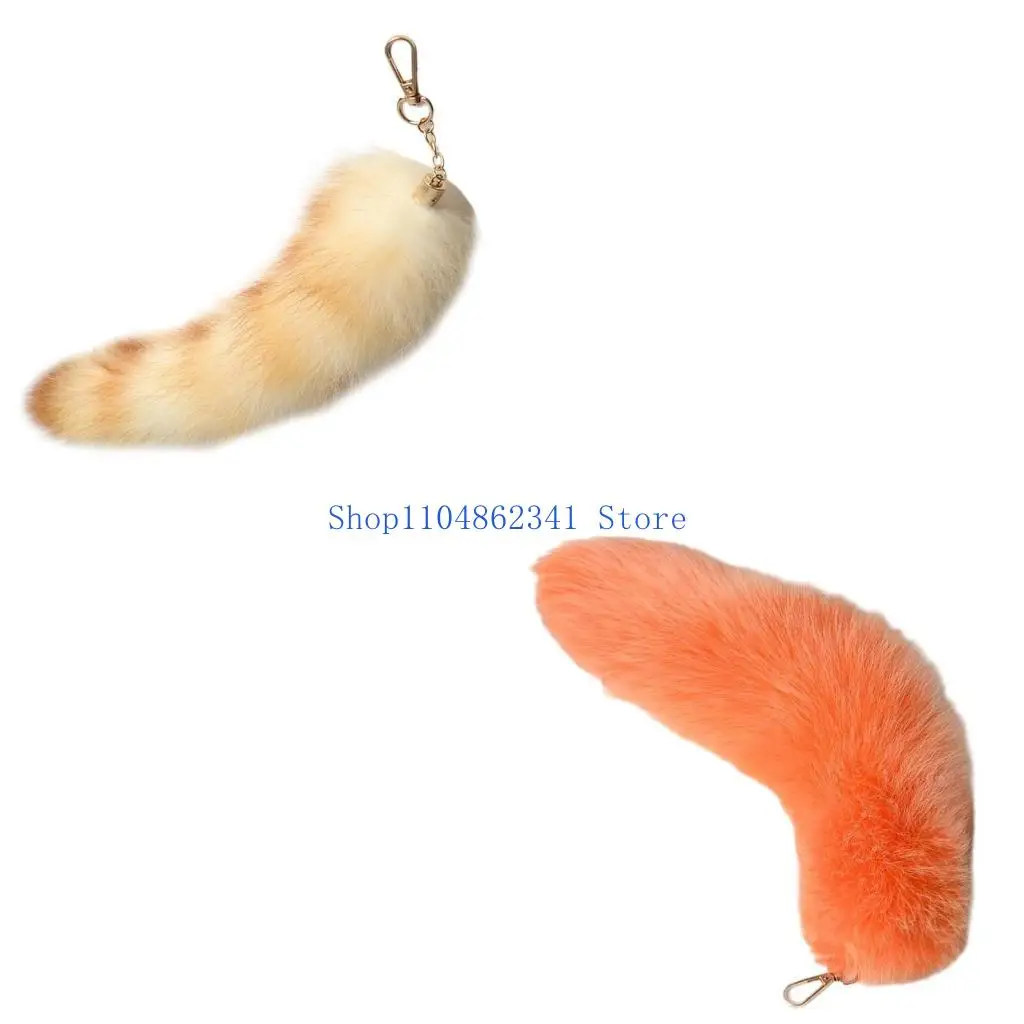 5ASD Halloween Costume Cosplay Vestite Codine pellicce per animali artificiali