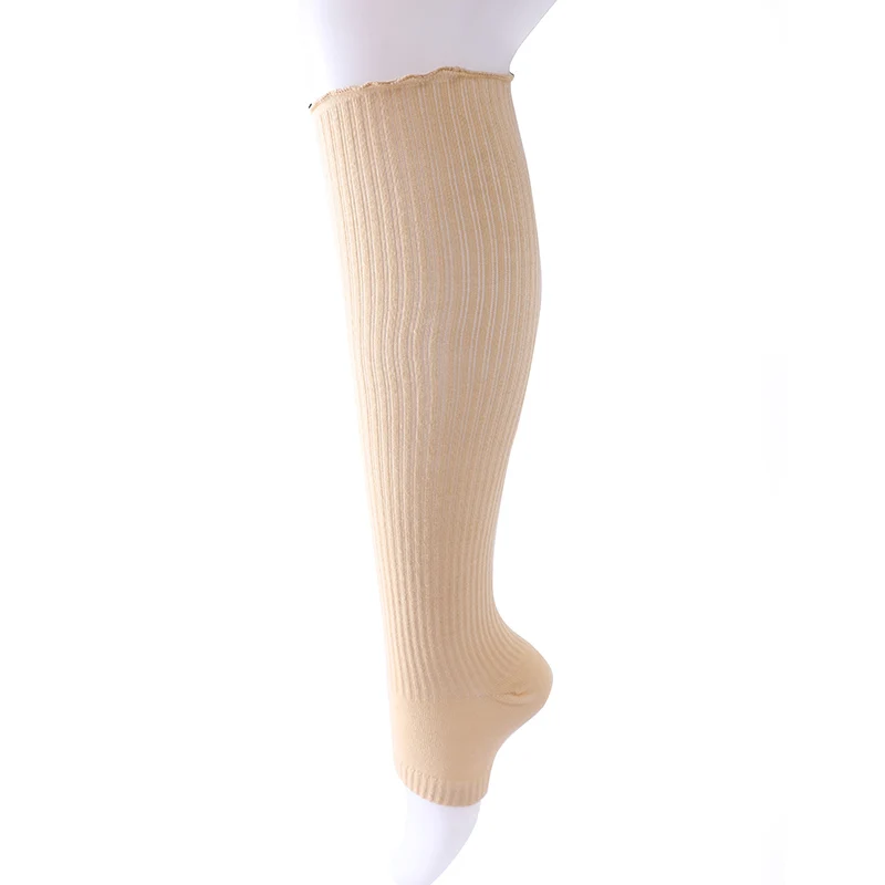 

Women's Knitted Leg Warmers Long Tube Push Socks Solid Color Windproof Cycling Hiking Warmth Cover Winter Foot & Leg Protection