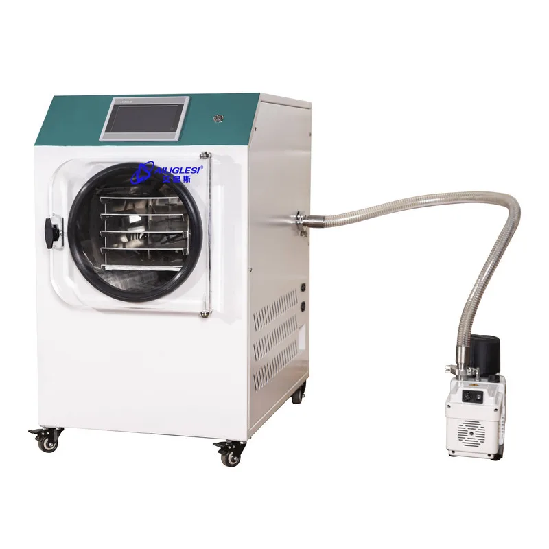

Small Vacuum Drying Machine Food Vegetable Fruit Herb Meat Equipment Household Freeze Dryer