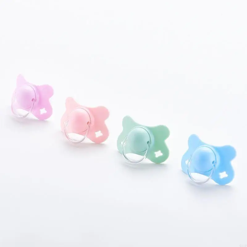 Q1FE Baby Silikon Sucifier Noworodki dla dzieci chłopcy dziewczynki manekin sutki