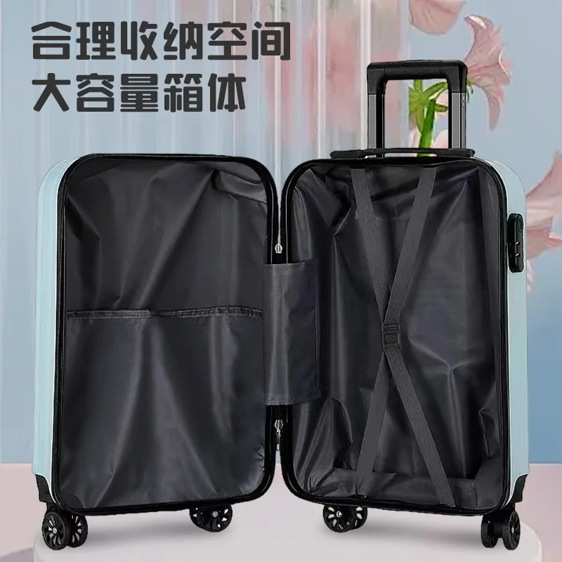 New 20inch Large Capacity Luggage Casual Travel Trolley Case Boarding Case Outgoing Suitcase ABS+PC