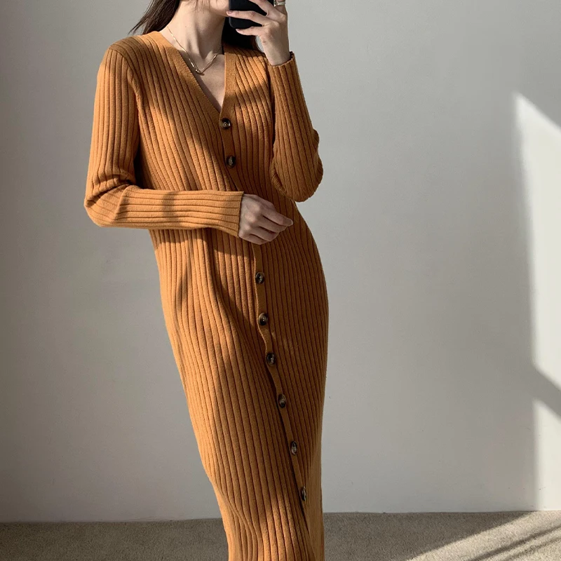 

Однотонная вязаная юбка-труба Dr MZOMXO Ele, женская, для ношения под одеждой, осень-зима, новая, для повседневной носки, простая...