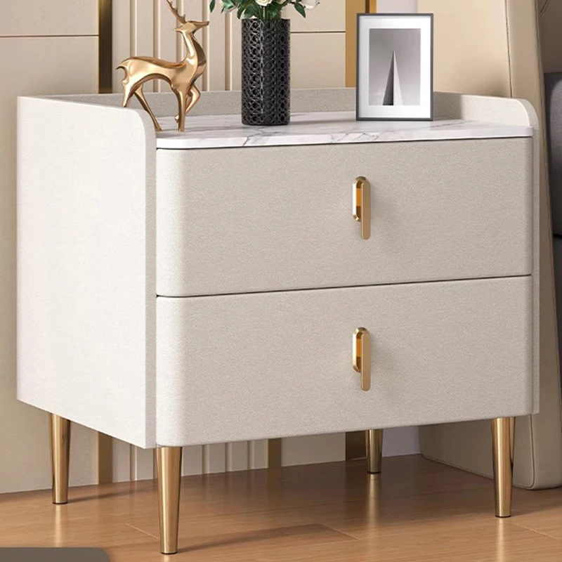 

Storage Luxury Nightstands Modern Center Drawers Pretty Vintage Bedside Table Simple Rustic Table De Chevet Bedroom Furniture