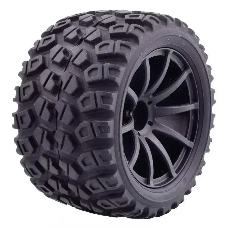 Pneumatico per camion 4 pezzi 1/16 per pneumatici in gomma Trxs1/16 E-Revo diametro 80 mm accoppiatore 12 mm