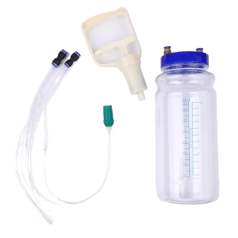 Premium Oil Changing Kit – 2L Vacuum Bottle With Hose, Storage Bag & Hand Pump – Essential For Car And Truck Maintenance
