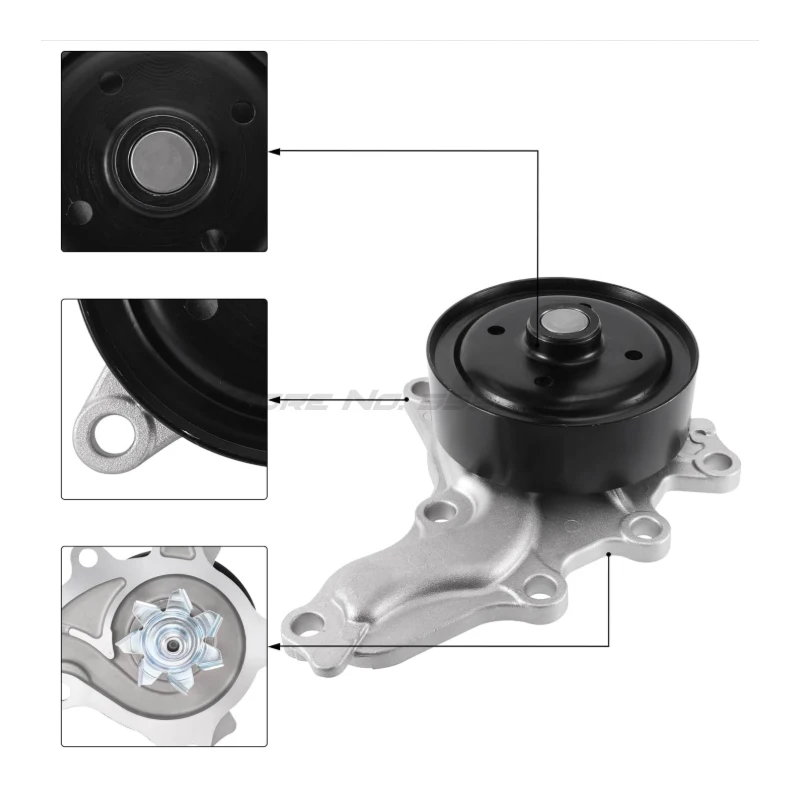 Bomba de água elétrica AW6252 42031 1312448   Para Toyota 2009-2020 Camry/RAV4/Highlander/Sienna/Venza, Scion tC 2011-2016 2.5L-2.7L