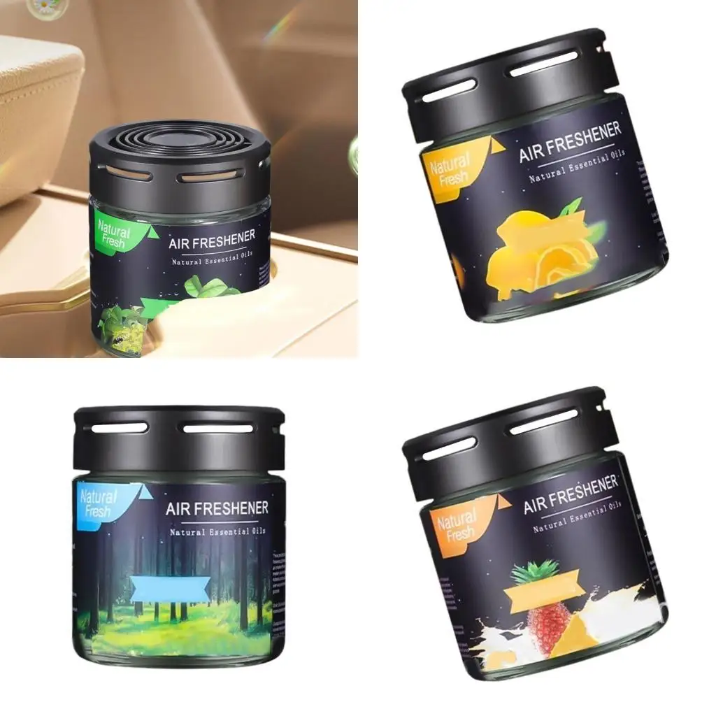 

02DE Car Air Fresheners Sweet Scent Cans Odor Eliminators Essential Strong Fragrances For Home Closet