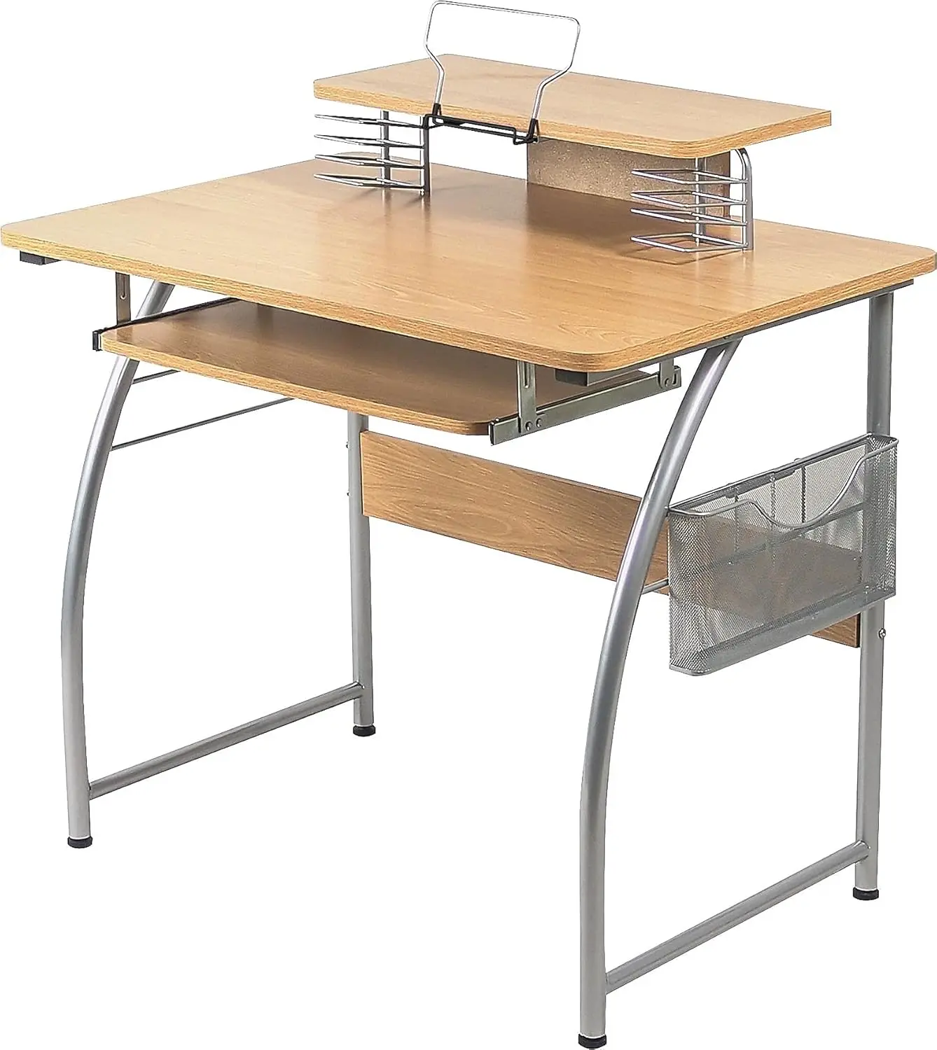 Lorell 14337 Computer Desk, Laminate, 23-3/5-Inch x35-2/5-Inch x35-1/5-Inch , MPL