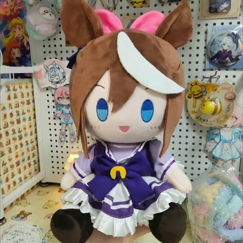 30 سنتيمتر محشوة جميلة ديربي أوغوري كاب توكاي تيو الأرز دش رمز رودولف الجلوس الموقف مجموعة أفخم القطن دمية كهدية عيد ميلاد #2