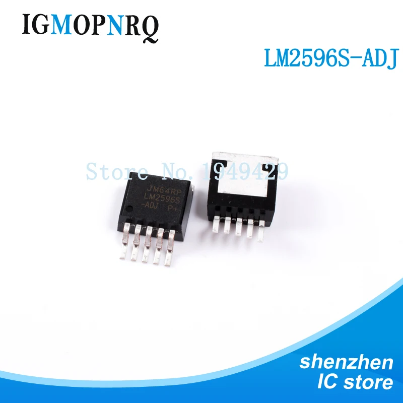 10pcs LM2596 LM2596S LM2596S-ADJ TO-263-5 LM2596S-5.0 LM2596S LM2596SX-5.0 LM2596SX-ADJ