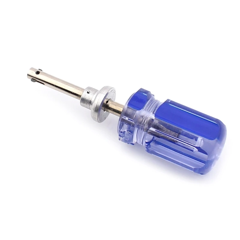 4 Inch CATV Cable Locking and Unlocking Terminator TV Tool Blue CATV Cable Locking Terminator 75Ohm