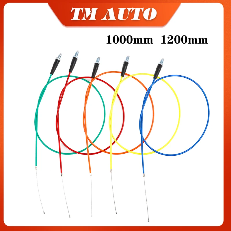 

1 шт. мотоцикл 1000 мм 1200 мм прямое соединение Твист дроссельной заслонки кабель для 50cc-250cc вездехода внедорожника квадроцикла грязевого велос...