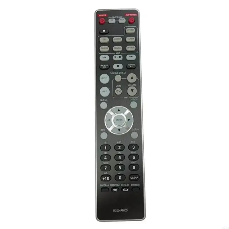 27RA RC004PMCD Remote Control Quick Response Home Entertainment Tool for PM6007 Black