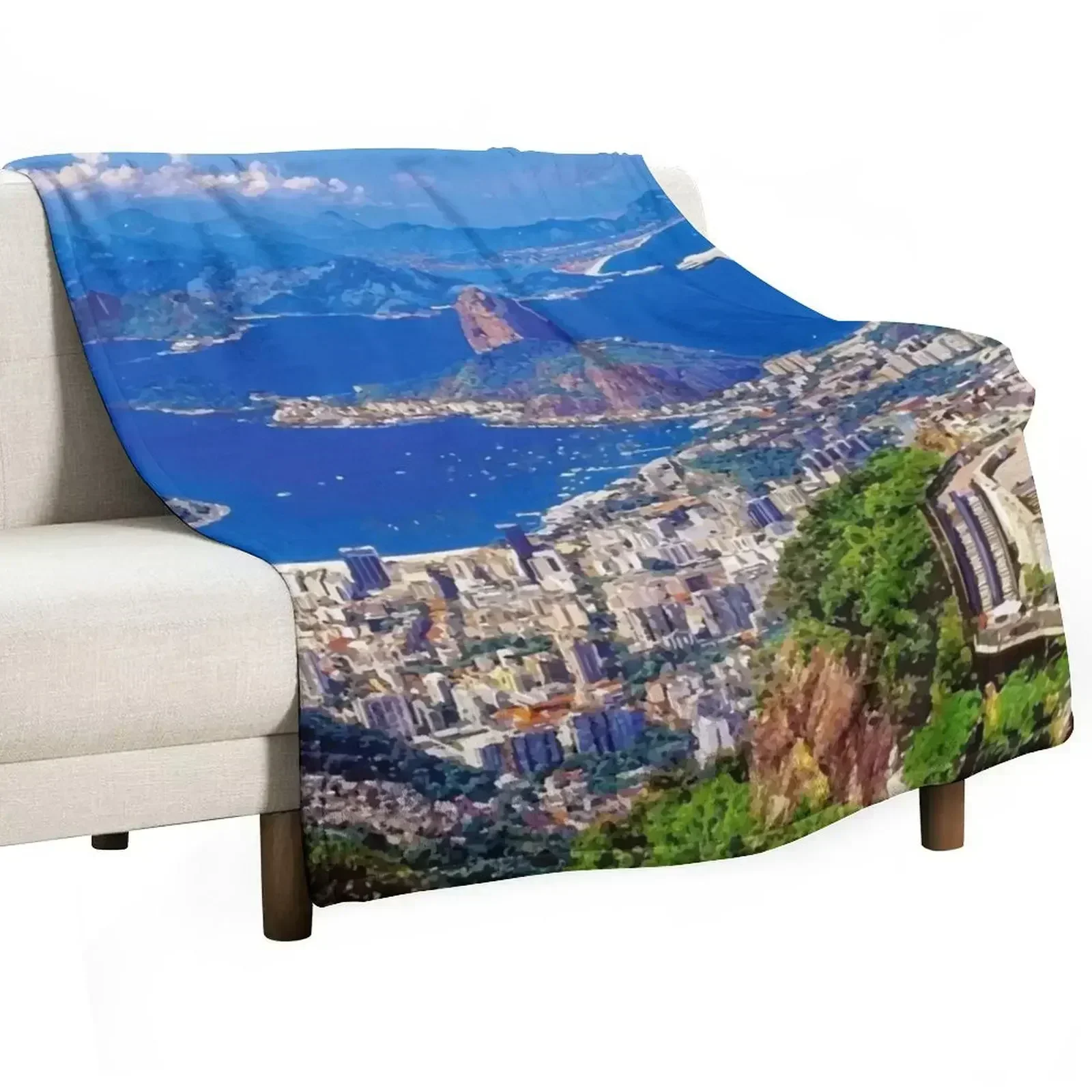 Christ the Redeemer Throw Blanket Comforter Soft Beds Blankets