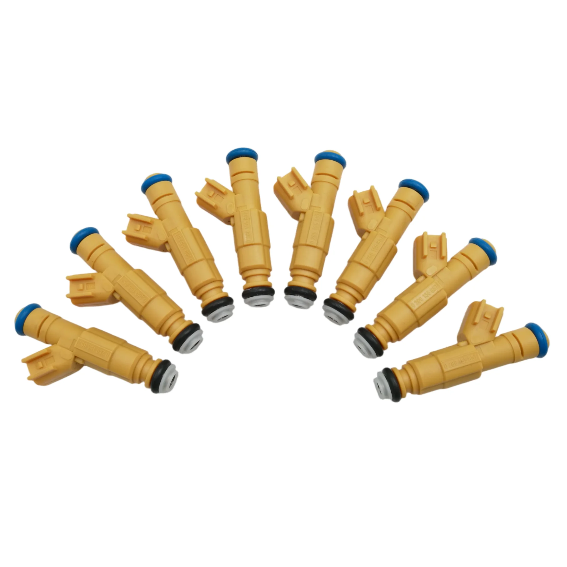 8pcs 0280155857 XW7E-A5B XW7Z9F593AB Fuel Injectors For Ford Crown Victoria Lincoln Town Car Mercury Grand Marquis 99-00 4.6L V8