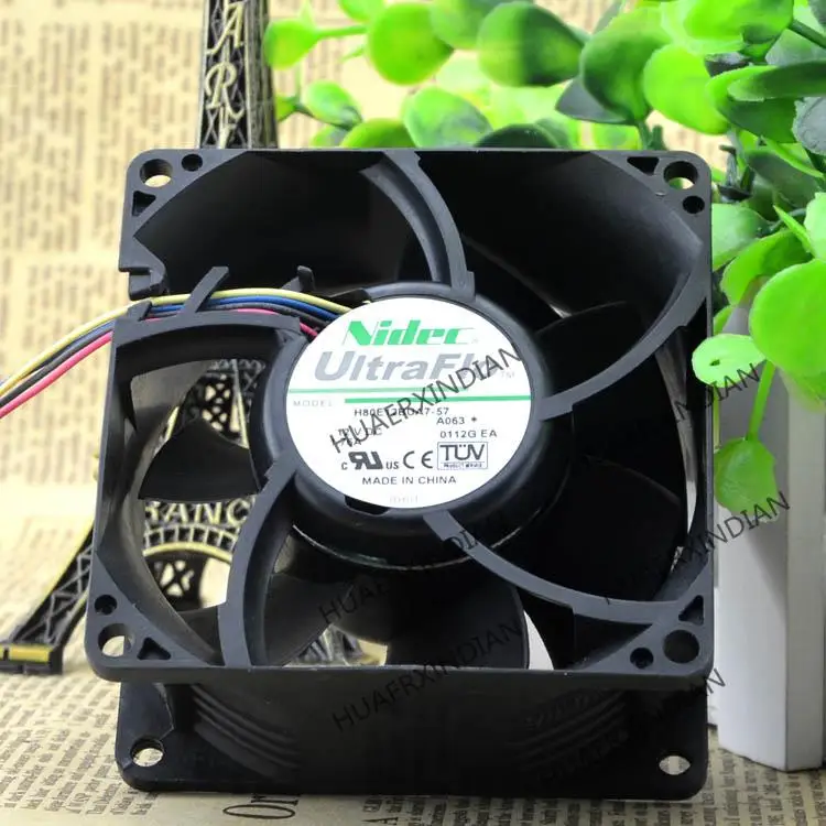 Mới 8038 12V 1.76A H80E12BUA7-57 Quạt Làm Mát Bộ Lắp Ráp